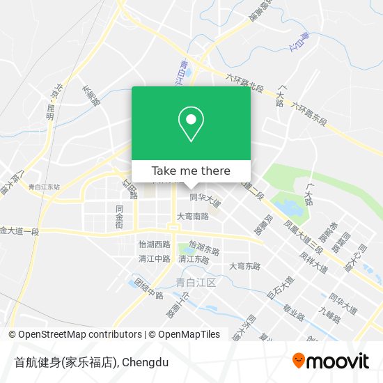 首航健身(家乐福店) map