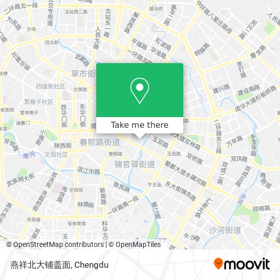 燕祥北大铺盖面 map