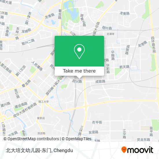 北大培文幼儿园-东门 map