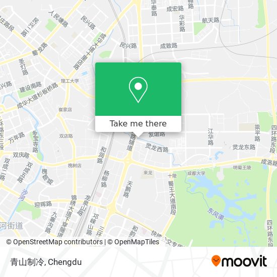 青山制冷 map