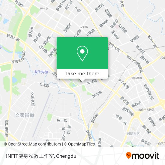INFIT健身私教工作室 map