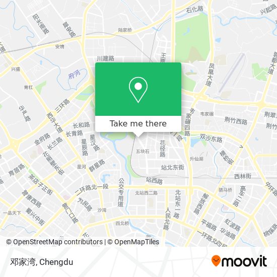 邓家湾 map