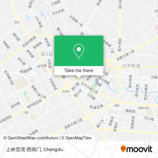 上林宽境-西南门 map