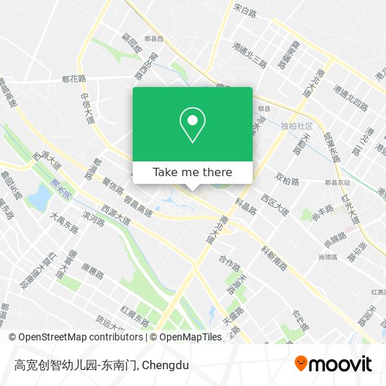 高宽创智幼儿园-东南门 map