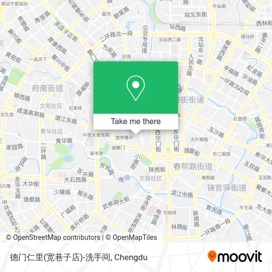 德门仁里(宽巷子店)-洗手间 map
