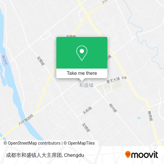 成都市和盛镇人大主席团 map