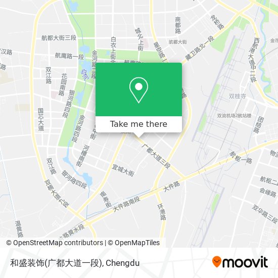 和盛装饰(广都大道一段) map