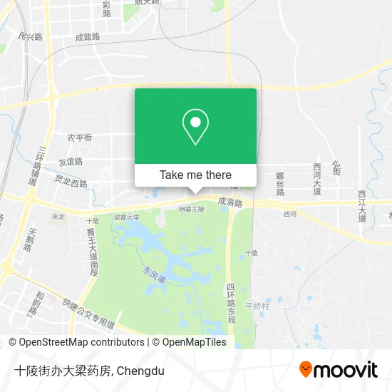 十陵街办大梁药房 map