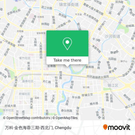 万科·金色海蓉三期-西北门 map