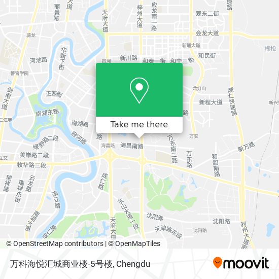 万科海悦汇城商业楼-5号楼 map