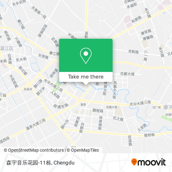 森宇音乐花园-11栋 map