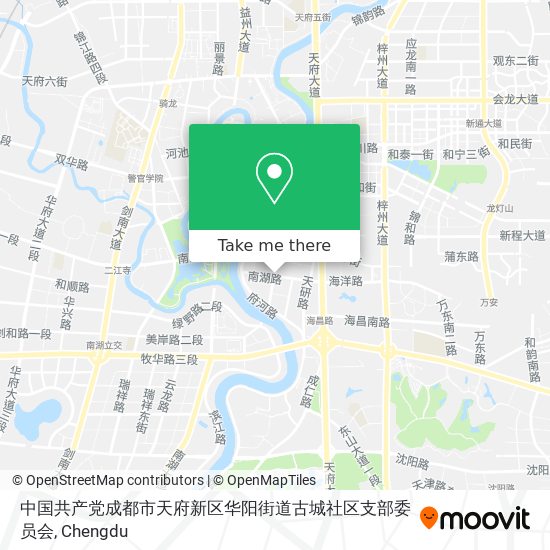 中国共产党成都市天府新区华阳街道古城社区支部委员会 map