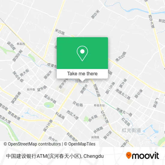 中国建设银行ATM(滨河春天小区) map