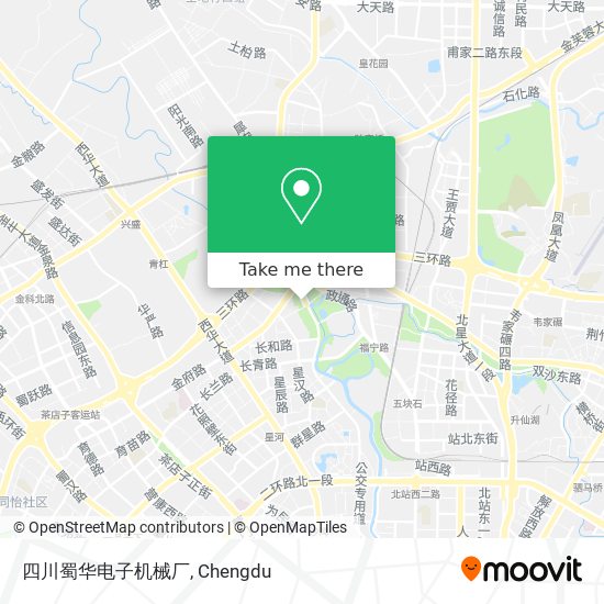 四川蜀华电子机械厂 map