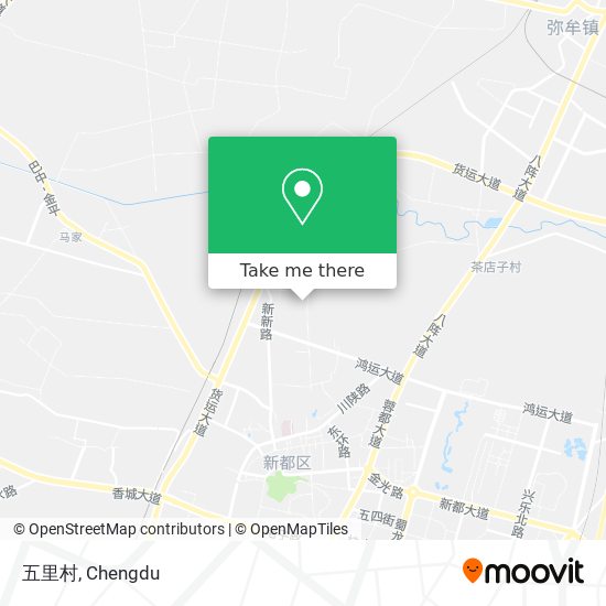 五里村 map
