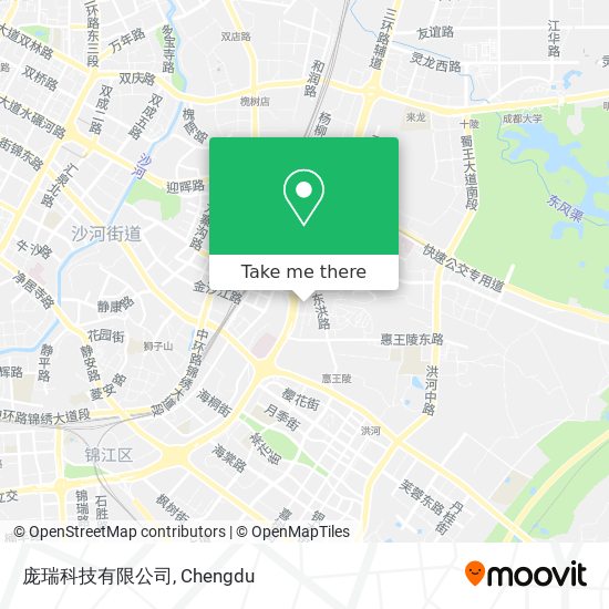 庞瑞科技有限公司 map