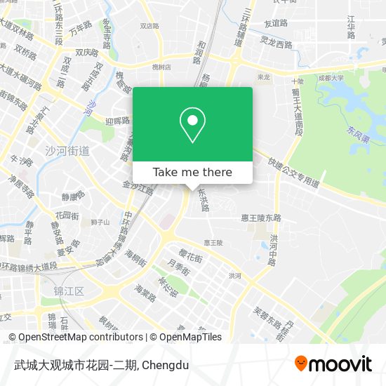 武城大观城市花园-二期 map