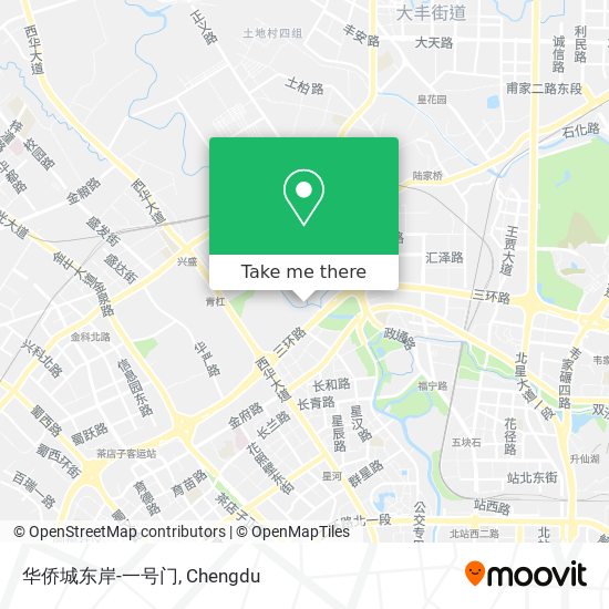 华侨城东岸-一号门 map
