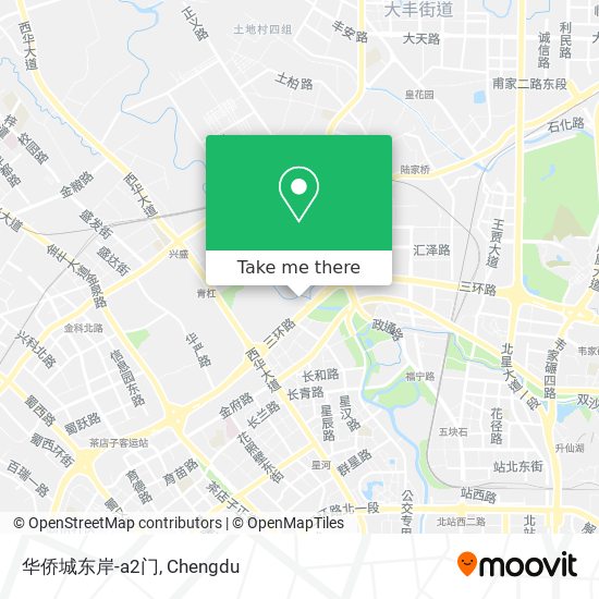 华侨城东岸-a2门 map