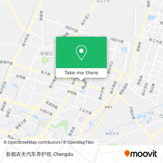 新都农夫汽车养护馆 map