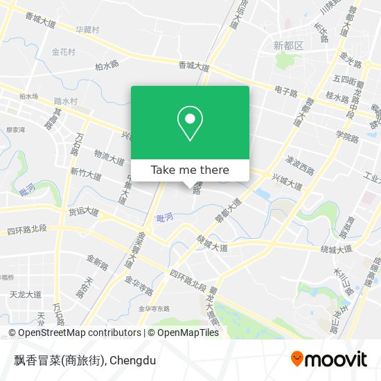 飘香冒菜(商旅街) map