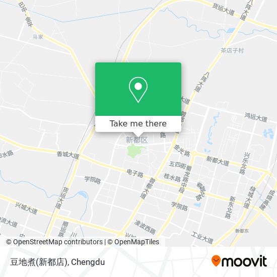 豆地煮(新都店) map