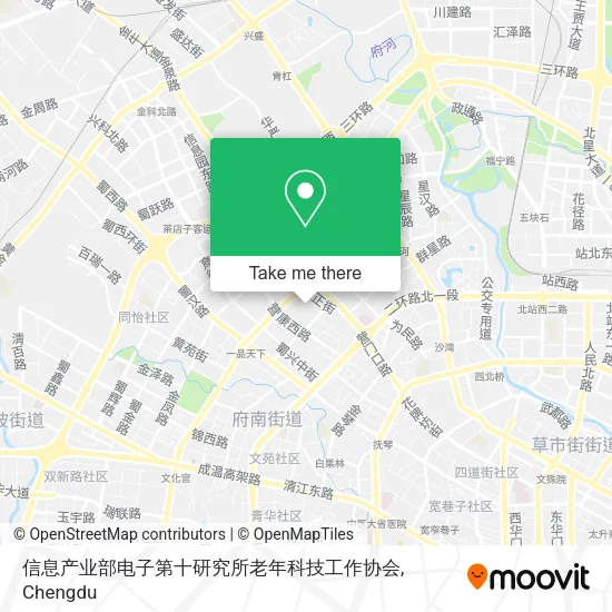 信息产业部电子第十研究所老年科技工作协会 map