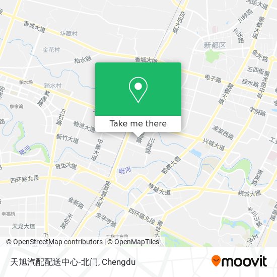 天旭汽配配送中心-北门 map
