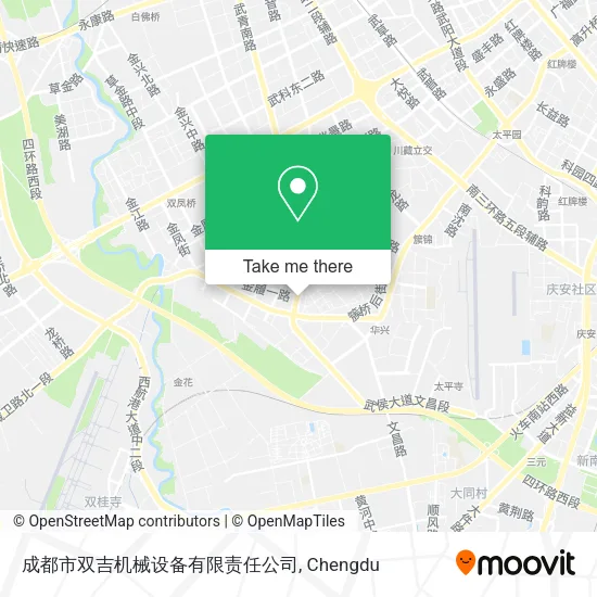 成都市双吉机械设备有限责任公司 map