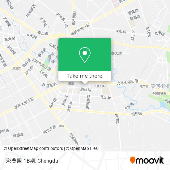 彩叠园-1B期 map