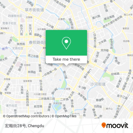 宏顺街28号 map