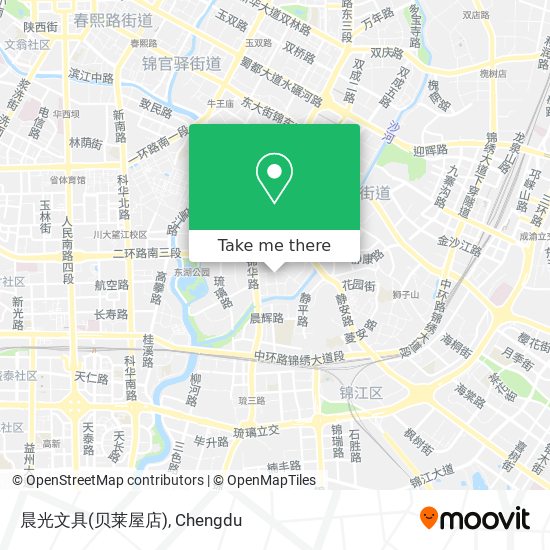 晨光文具(贝莱屋店) map