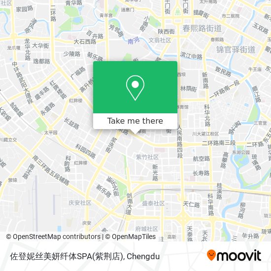 佐登妮丝美妍纤体SPA(紫荆店) map