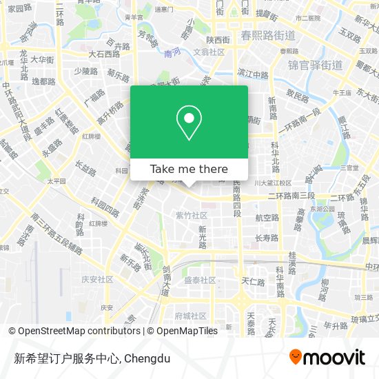 新希望订户服务中心 map
