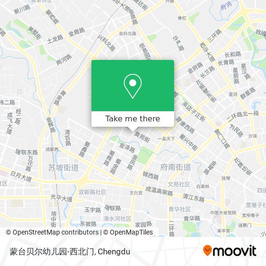 蒙台贝尔幼儿园-西北门 map
