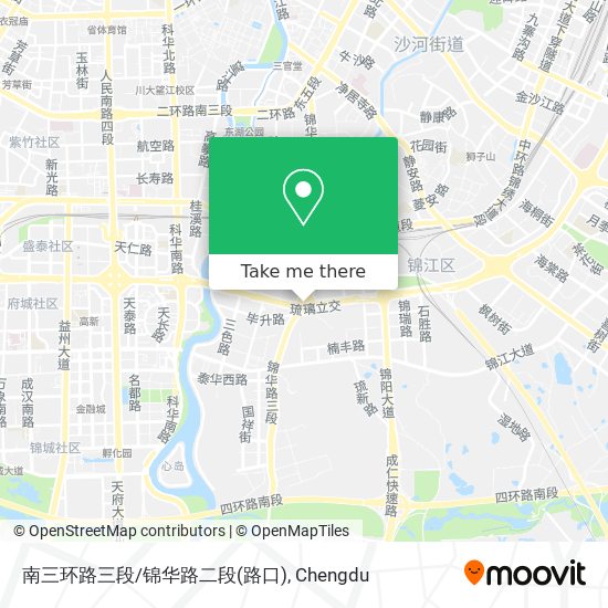 南三环路三段/锦华路二段(路口) map