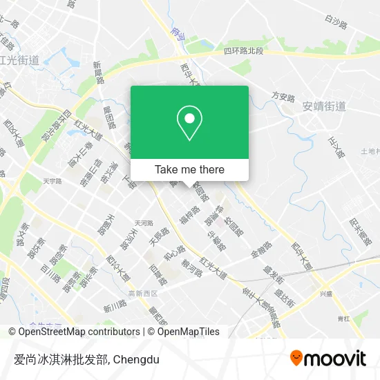 爱尚冰淇淋批发部 map