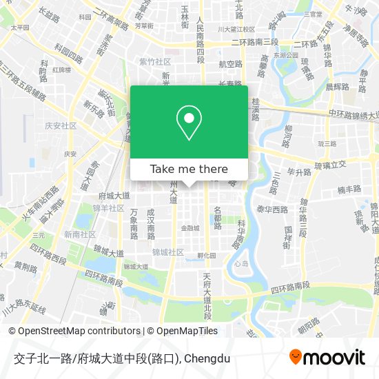 交子北一路/府城大道中段(路口) map