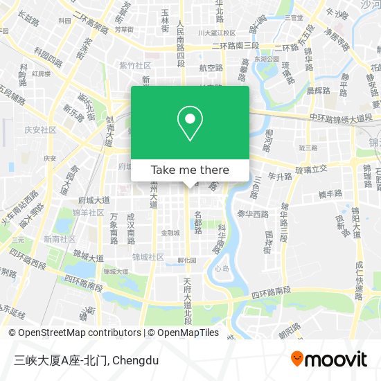 三峡大厦A座-北门 map