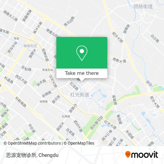 思源宠物诊所 map