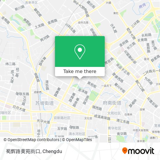 蜀辉路黄苑街口 map