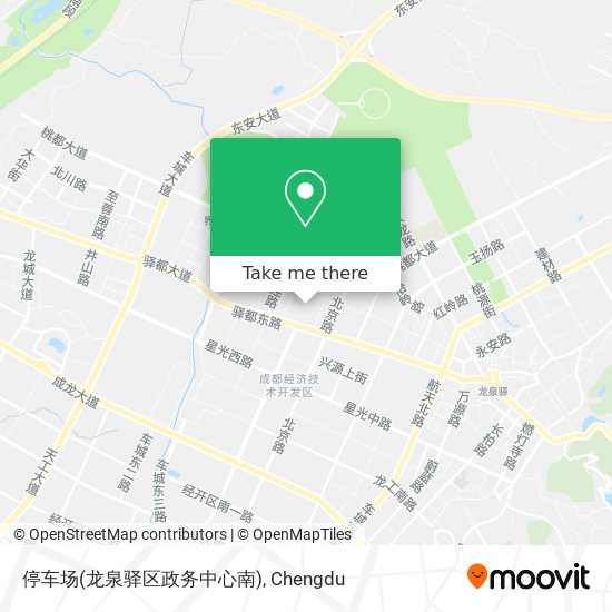停车场(龙泉驿区政务中心南) map