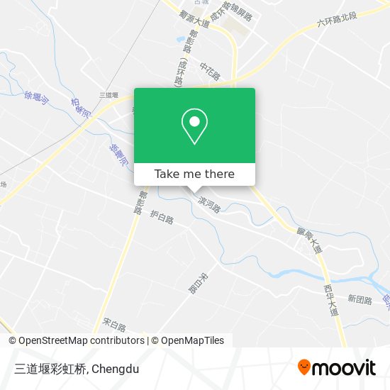 三道堰彩虹桥 map