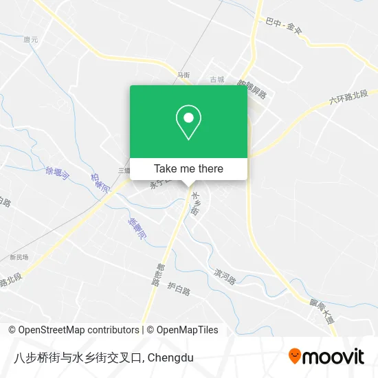 八步桥街与水乡街交叉口 map