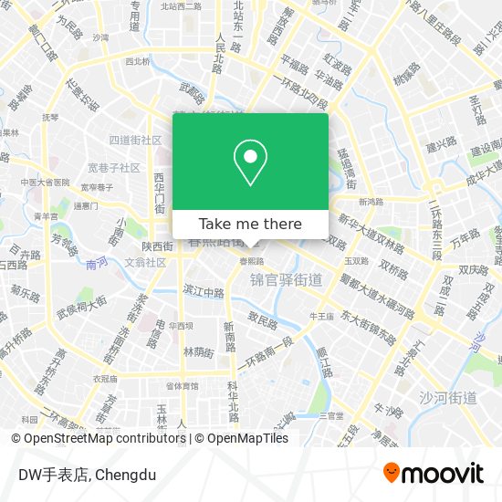 DW手表店 map