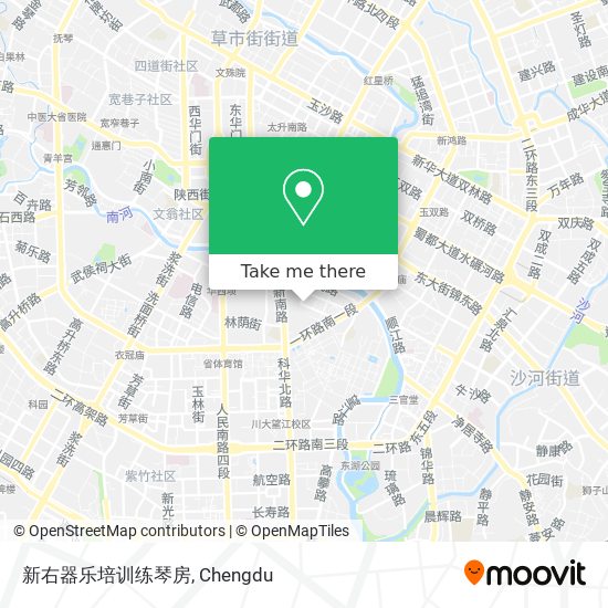 新右器乐培训练琴房 map