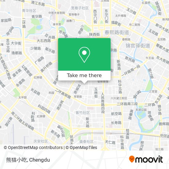 熊猫小吃 map