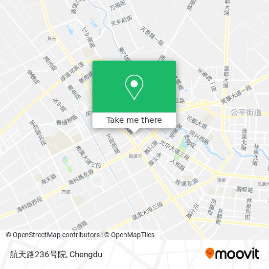 航天路236号院 map