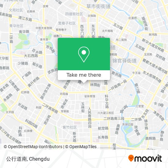 公行道南 map