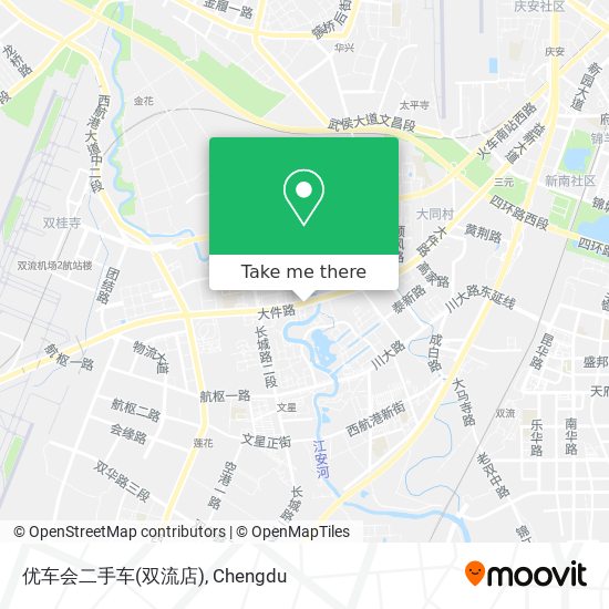 优车会二手车(双流店) map